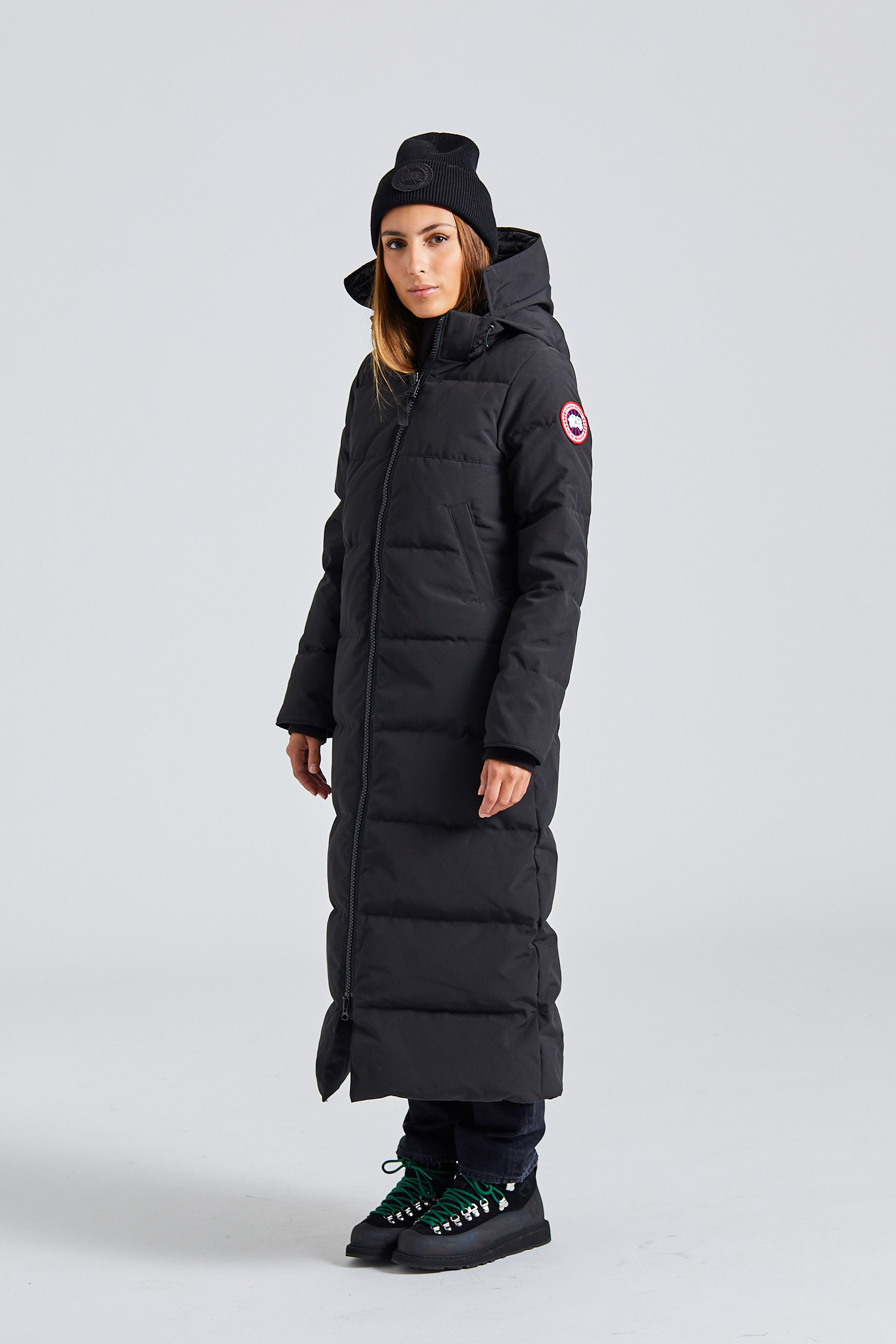 Mystique Parka CR Black Canada Goose Dame Retro